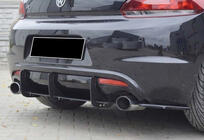 Volkswagen Scirocco 2008-2017 Dyfuzor Tylny DPT V-4 (2008-2017, Czarny Polysk) zdjęcia 3