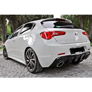 Progi Boczne DPT (Czarny Połysk) Alfa Romeo Giulietta 2010-2020 zdjęcia 2