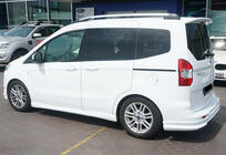 Ford Courier 2014-2023 Progi Boczne DPT (Czarny Połysk) zdjęcia 3