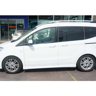 Progi Boczne DPT (Czarny Połysk) Ford Courier 2014-2023 zdjęcia 2