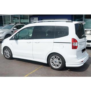 Progi Boczne DPT (Czarny Połysk) Ford Courier 2014-2023 zdjęcia 3