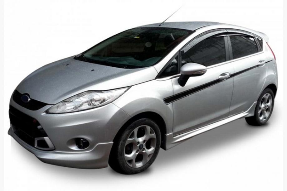 Ford Fiesta 2008-2017 Progi Boczne DPT V-1 (HB, do lakierowania) Zdjęcia 2