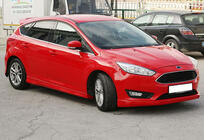 Ford Focus III 2011-2017 Progi Boczne DPT (SD, 2015-2017, Czarny Połysk) zdjęcia 2