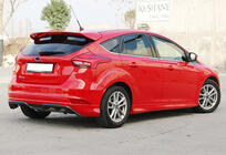 Ford Focus III 2011-2017 Progi Boczne DPT (SD, 2015-2017, Czarny Połysk) zdjęcia 3