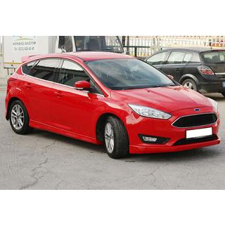Progi Boczne DPT (SD, 2015-2017, Czarny Połysk) Ford Focus III 2011-2017 zdjęcia 2