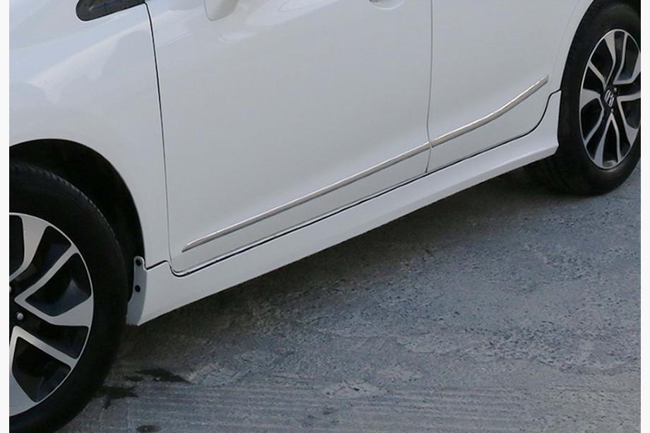 Honda Civic Sedan IX 2011-2016 Progi Boczne DPT (zagruntowane do malowania) Image
