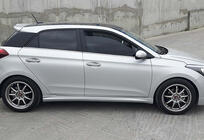 Hyundai I-20 2014-2020 Progi Boczne DPT (2014-2018, Czarny Połysk) zdjęcia 2