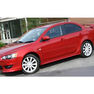 Progi Boczne DPT (zagruntowane do malowania) Mitsubishi Lancer X 2008- zdjęcia 1