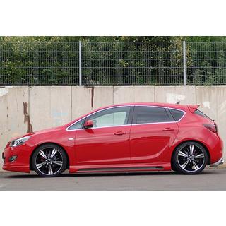 Progi Boczne DPT V-2 (Czarny Połysk) Opel Astra J 2009-2015 zdjęcia 3