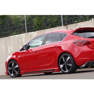 Progi Boczne DPT V-2 (Czarny Połysk) Opel Astra J 2009-2015 zdjęcia 2