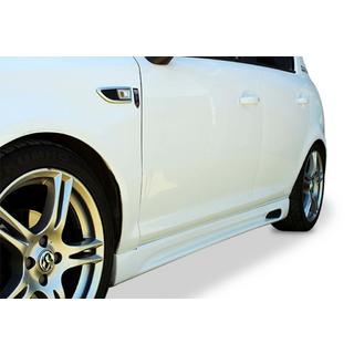 Progi Boczne DPT V-2 (Czarny Połysk) Opel Corsa D 2007-2014 zdjęcia 1