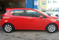 Opel Corsa E 2015-2019 Progi Boczne DPT (Czarny Połysk) zdjęcia 4