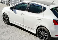 Seat Ibiza 2010-2017 Progi Boczne DPT V-2 (Czarny Połysk) zdjęcia 4
