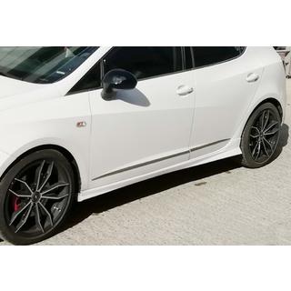 Progi Boczne DPT V-3 (Czarny Połysk) Seat Ibiza 2017- zdjęcia 1