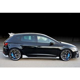 Progi Boczne DPT V-3 (2017-2020, Czarny Połysk) Seat Leon 2013-2020 zdjęcia 4
