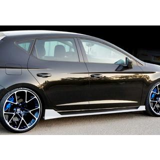 Progi Boczne DPT V-3 (2017-2020, Czarny Połysk) Seat Leon 2013-2020 zdjęcia 1