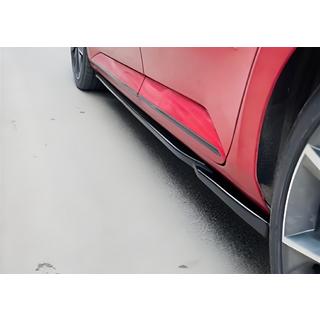 Progi Boczne DPT V-6 (Czarny Połysk) Seat Leon 2013-2020