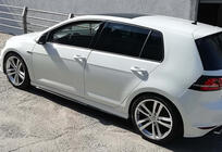 Volkswagen Golf 7/E-Golf 2012-2020 Progi Boczne DPT V-2 (Czarny Połysk) zdjęcia 4