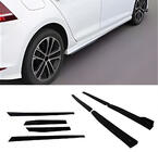 Volkswagen Golf 7/E-Golf 2012-2020 Progi Boczne DPT V-3 (Czarny Połysk) zdjęcia 1