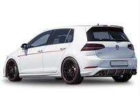 Volkswagen Golf 7/E-Golf 2012-2020 Progi Boczne DPT V-5 (Czarny Połysk) zdjęcia 3