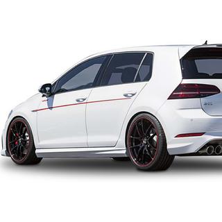 Progi Boczne DPT V-5 (Czarny Połysk) Volkswagen Golf 7/E-Golf 2012-2020 zdjęcia 4