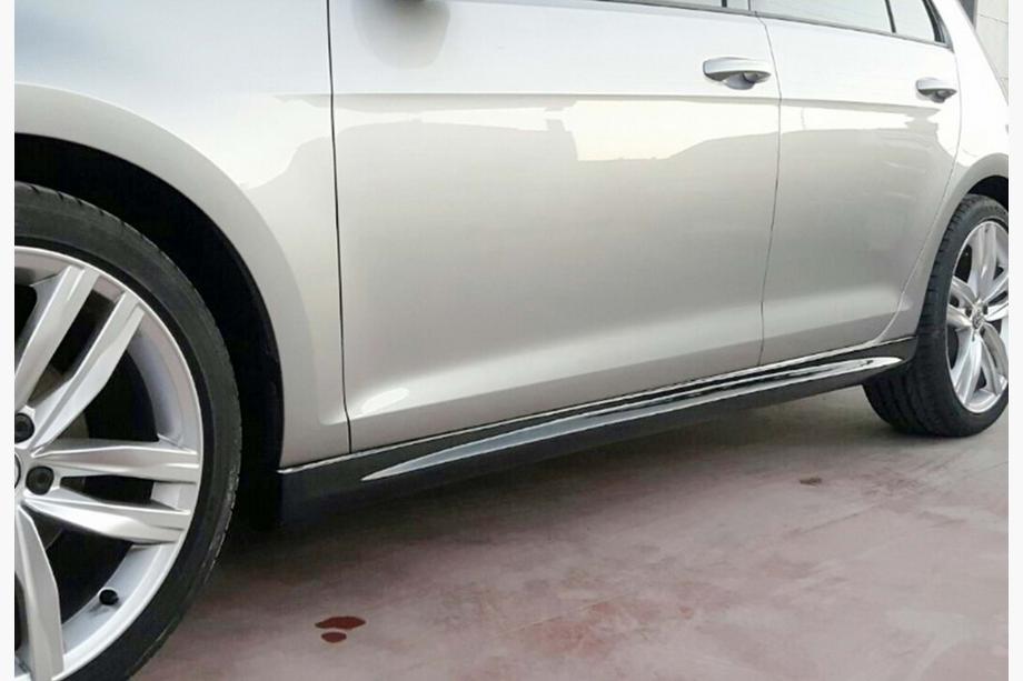 Volkswagen Golf 7/E-Golf 2012-2020 Progi Boczne DPT V-8 (zagruntowane do lakierowania) Image