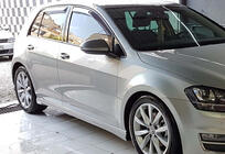 Volkswagen Golf 7/E-Golf 2012-2020 Progi Boczne DPT V-9 (Czarny Połysk) zdjęcia 1