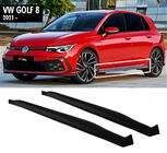 Volkswagen Golf 8 2019- Progi Boczne DPT V-2 (Czarny Połysk) zdjęcia 1