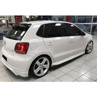 Progi Boczne DPT V-1 (Czarny Połysk) Volkswagen Polo 2010-2017 zdjęcia 2