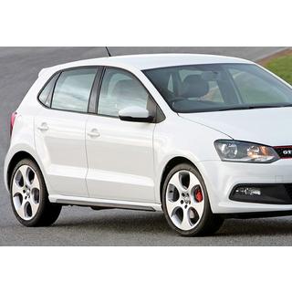 Progi Boczne DPT V-2 (Czarny Połysk) Volkswagen Polo 2010-2017 zdjęcia 4