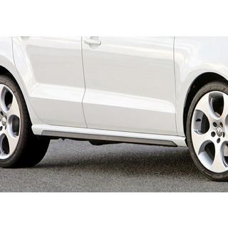 Progi Boczne DPT V-2 (Czarny Połysk) Volkswagen Polo 2010-2017 zdjęcia 1