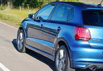 Volkswagen Polo 2010-2017 Progi Boczne DPT V-3 (Czarny Połysk) zdjęcia 4