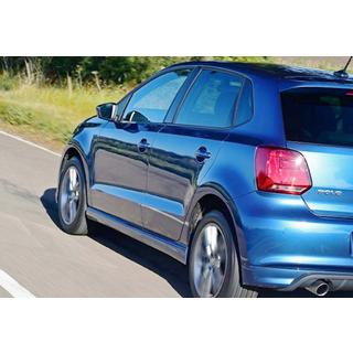 Progi Boczne DPT V-3 (Czarny Połysk) Volkswagen Polo 2010-2017 zdjęcia 4