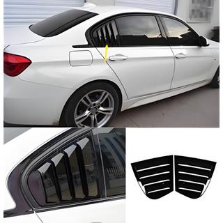 Nakładki na tylne szyby DPT (Czarny Połysk, 2szt) BMW 3 Series F30/F31 2012-2019