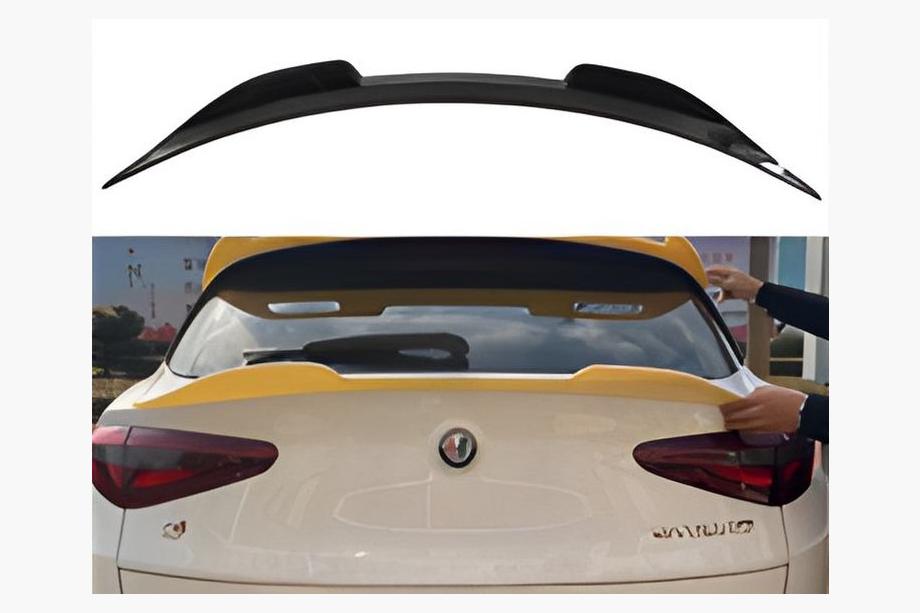 Alfa Romeo Stelvio 2016- Spoiler DPT V-1 (Czarny Połysk) Image