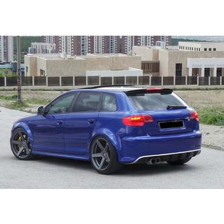 Spojler DPT V-2 (2003-2008, Czarny Połysk) Audi A3 2003-2012 zdjęcia 2