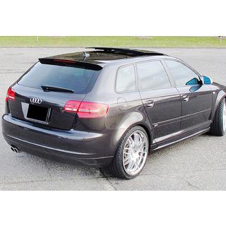 Spojler DPT V-4 (Czarny Połysk) Audi A3 2003-2012 zdjęcia 4