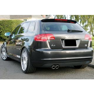 Spojler DPT V-4 (Czarny Połysk) Audi A3 2003-2012 zdjęcia 3