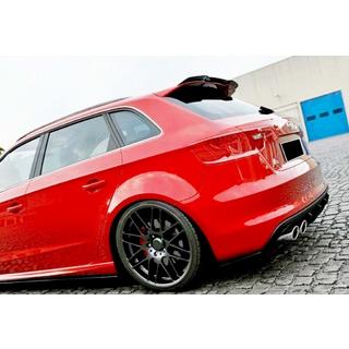 Spoiler DPT V-1 (HB, Czarny Połysk) Audi A3 2012-2020 zdjęcia 1