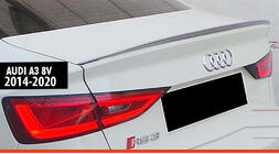 Audi A3 2012-2020 Spoiler Tylny DPT V-6 (2014-2020, Czarny Połysk) zdjęcia 1