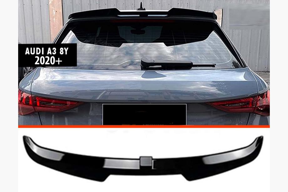 Audi A3 2020- Spoiler DPT V-1 (HB, Czarny Połysk) Image