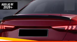 Audi A3 2020- Spoiler DPT V-2 (Sedan, czarny połysk) zdjęcia 1