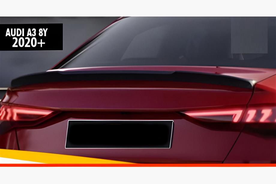 Audi A3 2020- Spoiler DPT V-2 (Sedan, czarny połysk) Image