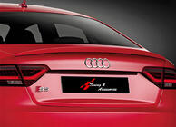 Audi A5 2007-2015 Spoiler DPT V-2 (do Coupe, Czarny Połysk) zdjęcia 1