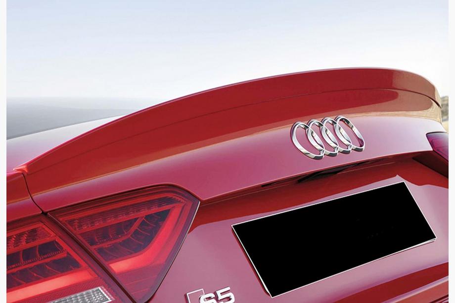 Audi A5 2007-2015 Spoiler DPT V-2 (do Sedan, czarny połysk) Image