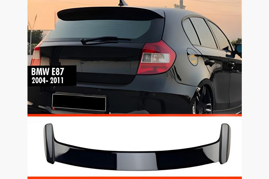 BMW 1 Series E81/E82/E87/E88 2004-2011 Spoiler DPT (do E81/E87, Czarny Połysk) Image