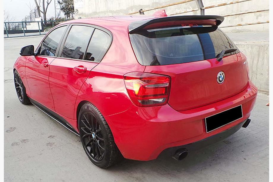 BMW 1 Series F20/F21 2011-2019 Spoiler DPT V1 (do F20/F21, Czarny Połysk) Zdjęcia 2