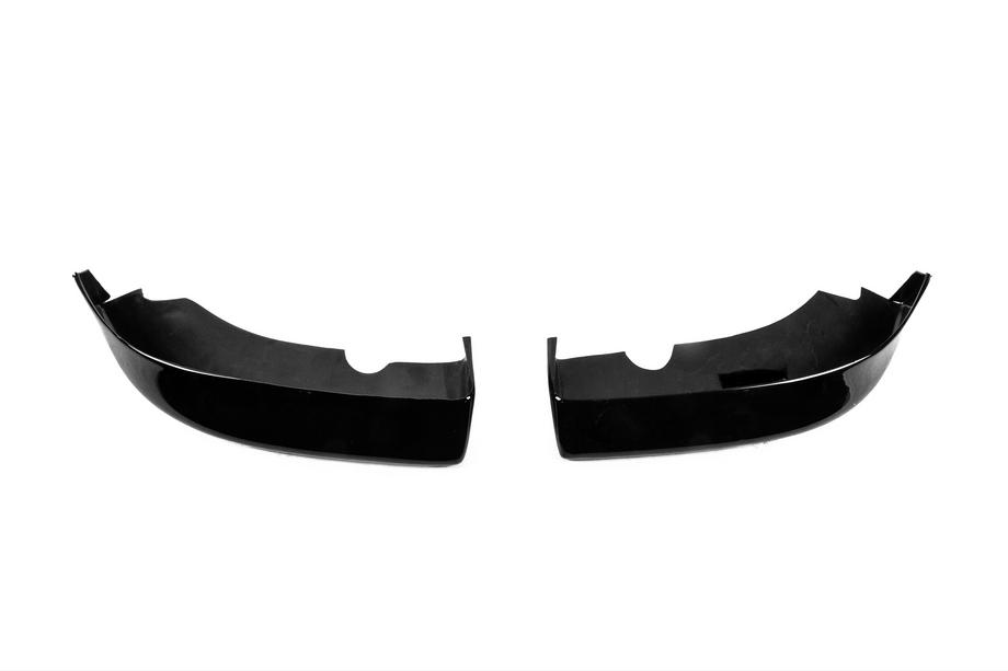 BMW 3 Series E46 1998-2006 Nakładka na przedni zderzak Flap DPT (Czarny Połysk) Zdjęcia 2