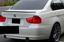 BMW 3 Series E90/E91 2005-2011 Spojler M3-Style (do E90, czarny połysk) zdjęcia 6