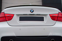 BMW 3 Series E90/E91 2005-2011 Spojler M3-Style (do E90, czarny połysk) zdjęcia 3